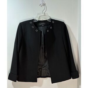 Tahari Arthur S. Levine women’s black blazer size 6  #40-1717